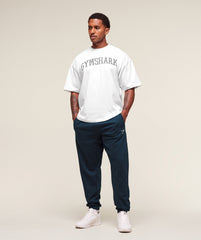 Essential Oversized Joggers - Navy