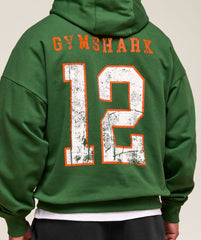 Collegiate Graphic Hoodie - Athletic Green