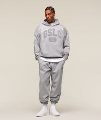 GSLC Hoodie - Light Grey Core Marl
