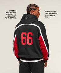Varsity Hoodie - Black