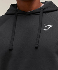 Crest Hoodie - Black