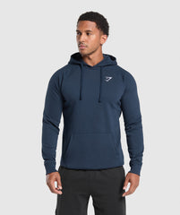Crest Hoodie - Navy