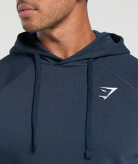 Crest Hoodie - Navy