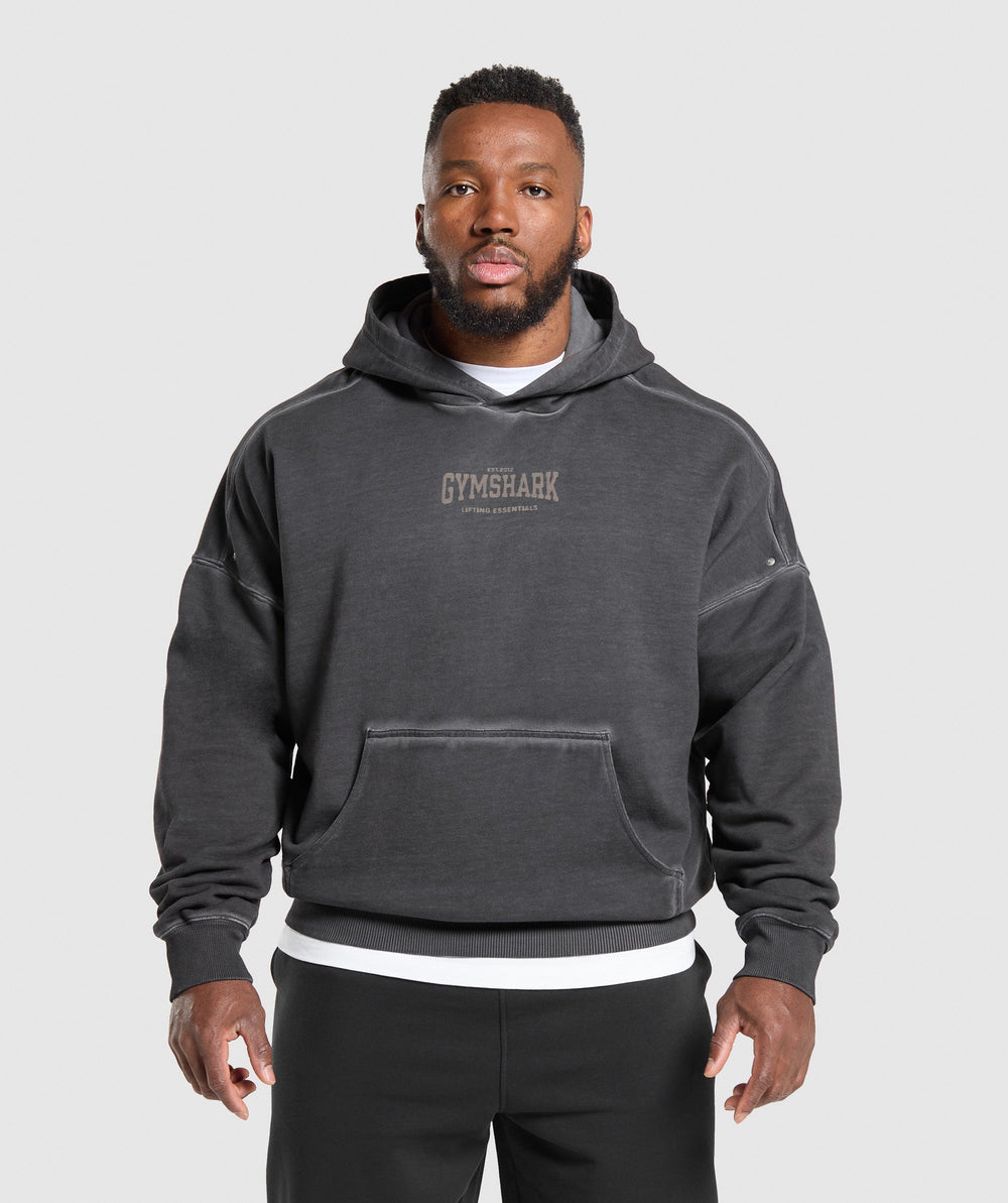 Heavyweight Hoodie - Black Wash