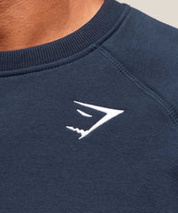 Crest Sweatshirt - Navy