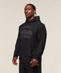 Lightweight Slub Textured Hoodie - Black