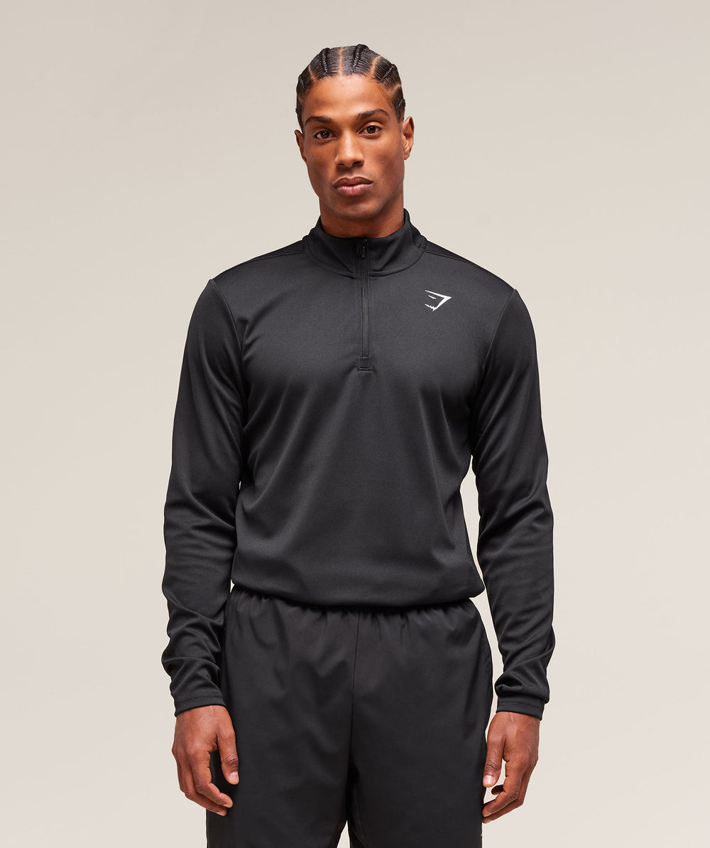 Arrival 1/4 Zip - Black