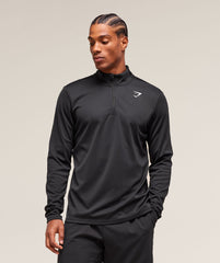Arrival 1/4 Zip - Black
