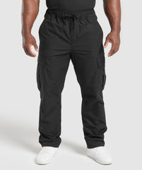Ripstop Cargo Pants - Black
