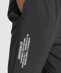Fitness Apparel Woven Joggers - Black