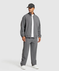 Contrast Track Top - Pitch Grey