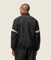 everywear Coaches Track Jacket - Black/Tame Grey