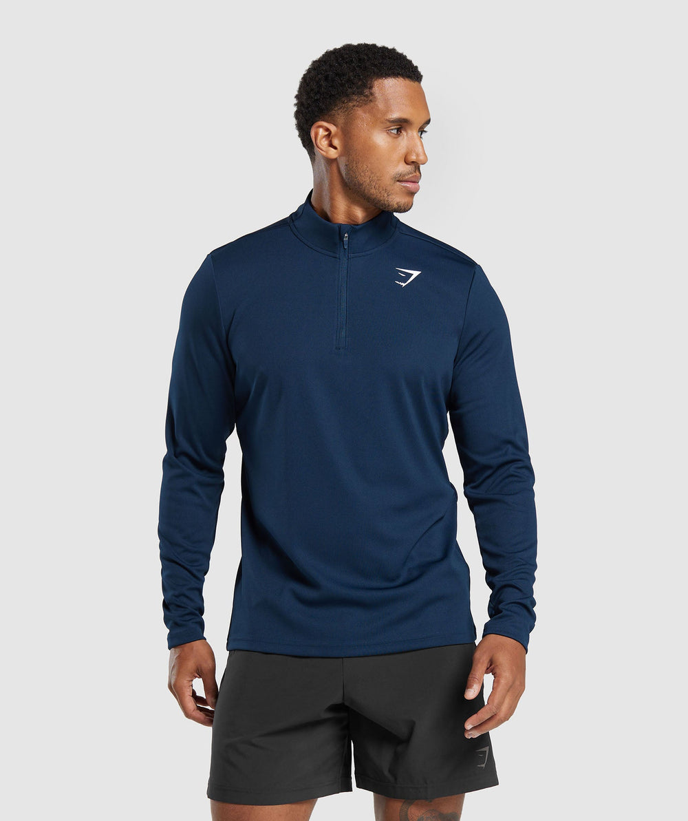 Arrival 1/4 Zip Pullover - Navy