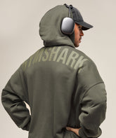 Power Zip Up Hoodie - Strength Green