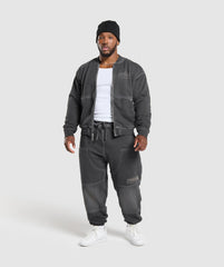 Heavyweight Bomber Jacket - Black