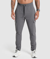 Stretch Woven Cargo Pants - Graphite Grey