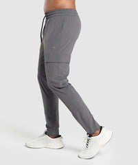 Stretch Woven Cargo Pants - Graphite Grey
