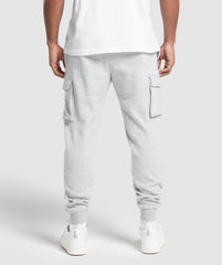 Crest Cargo Joggers - Light Grey Core Marl