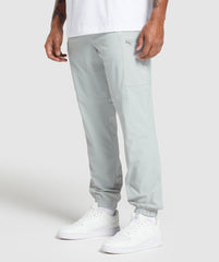 Rest Day Cargo Pants - Light Grey