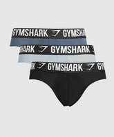 Brief 3PK - Denim Grey/Titanium Blue/Black