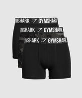 Boxer Brief 3PK - Black/Graphite Grey