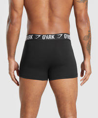Boxer Brief 3PK - Black/Graphite Grey