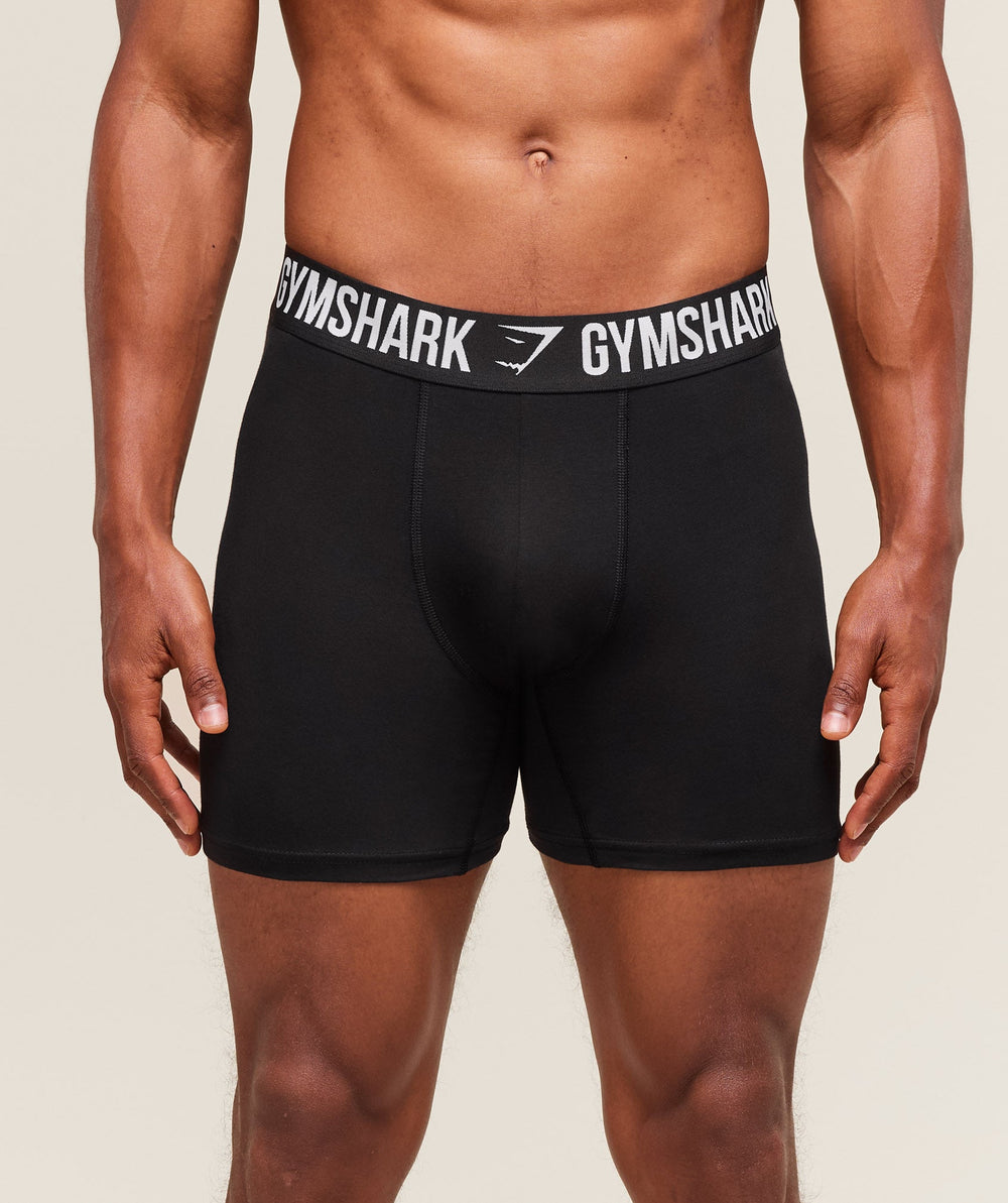 Long Boxer Brief 3PK - Denim Grey/Titanium Blue/Black