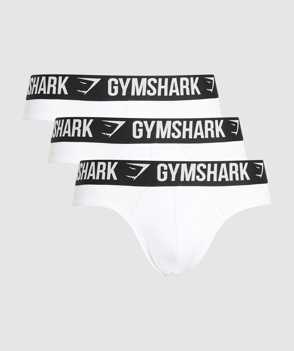 Brief 3PK - White