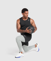 Everyday Seamless Baselayer Leggings - Silver Grey