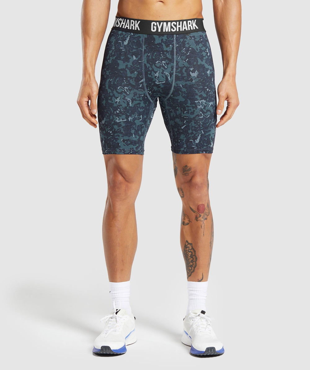Element Baselayer Shorts - Titanium Blue