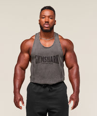 Heritage Washed Stringer - Onyx Grey