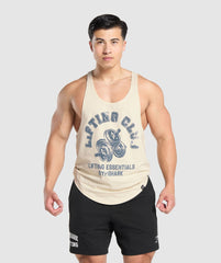 Dumbbells Stringer - Ecru White