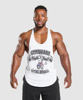 Lifting Apparel Stringer - White