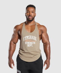 Trophy Graphic Stringer - Cement Brown