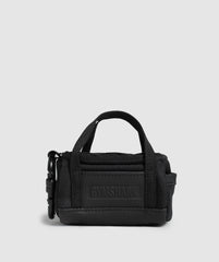 Mini Everyday Holdall Keychain - Black