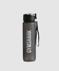 Sports Bottle With Straw - Asphalt Grey