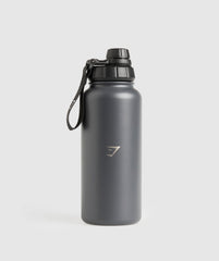 Metal Insulated Bottle 1L - Onyx Grey