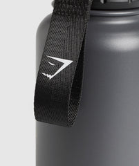 Metal Insulated Bottle 1L - Onyx Grey
