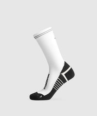 Crew Running Socks - White/Black