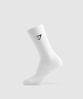 Premium Sharkhead Crew Single - White