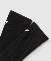 Studio Crew Socks - Black