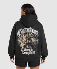 Strength Department Animal Hoodie - Black