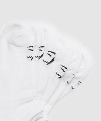 Trainer Socks 3pk - White