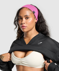 Diffuse Sweat Headband - Fetch Pink