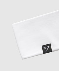 Diffuse Sweat Headband - White