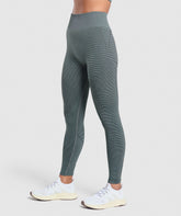Sport Seamless Leggings - Victory Green/Discipline Green