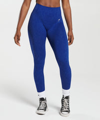 Adapt Fleck x Whitney Leggings - Cobalt Blue/Iris Blue
