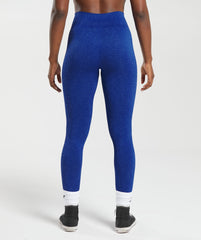 Adapt Fleck x Whitney Leggings - Cobalt Blue/Iris Blue