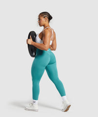 Power Regular Leggings - Bondi Teal