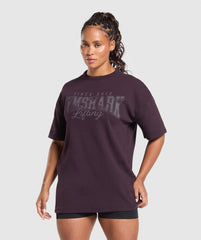 Lifting Oversized Pump Cover - Plum Brown